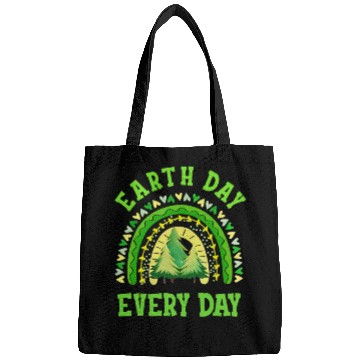 Discover Pine Tree Green Earth Day Shamrock St Patrick Day Bags