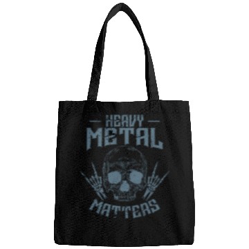 Discover Heavy Metal Matters Bonehead Music Bags