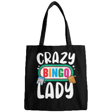 Discover Crazy Bingo Lady Bingo Player Casino Lottery Bags