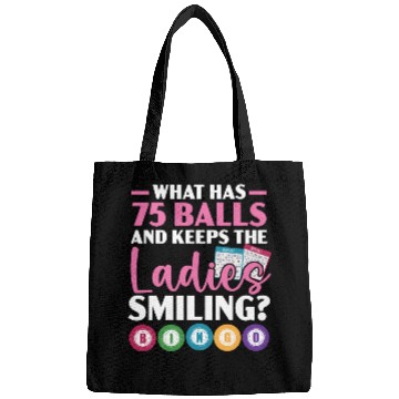 Discover What Has 75 Balls And Keeps The Ladies Smiling Bags