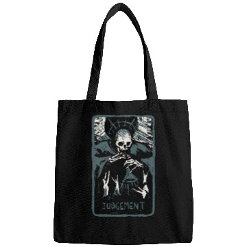 Discover Judgement Skeleton Skull Tarot Card Bags