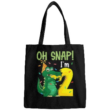 Discover Oh Snap I'm 2 Crocodile 2nd Birthday Alligator Bags