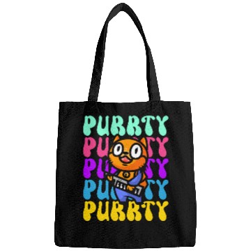 Discover Purrty Piano Cat Musician Musical Pianist Music Bags