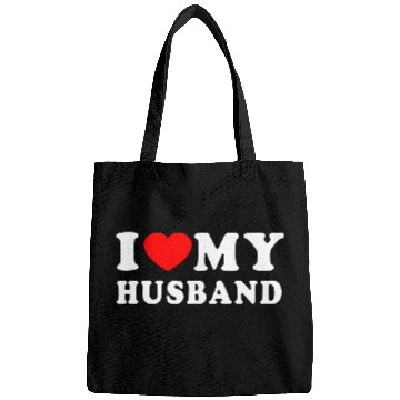 Discover I LOVE MY HUSBAND Bags