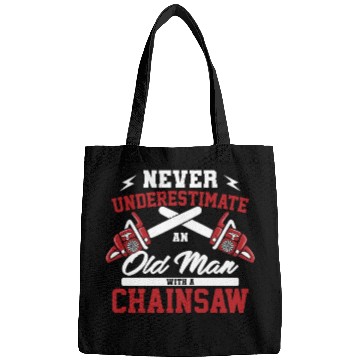 Discover Classic Logger Lumberjack Chainsaw Workers Gifts Bags
