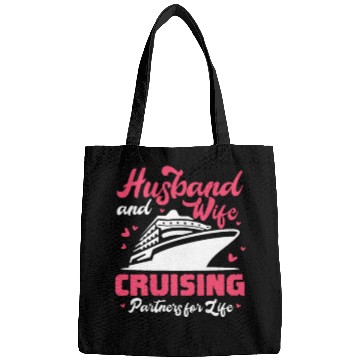 Discover Husband And Wife Cruising Partners For Life Bags