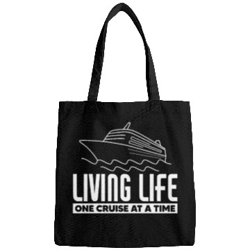 Discover Living Life One Cruise At A Time Bags