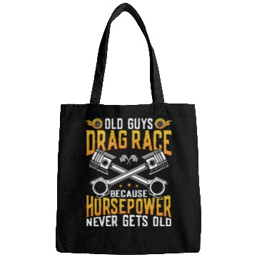 Discover Drag Racing Race Car Old Guys Drag Bags