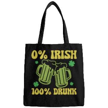 Discover 0% Irish 100& drunk Bags