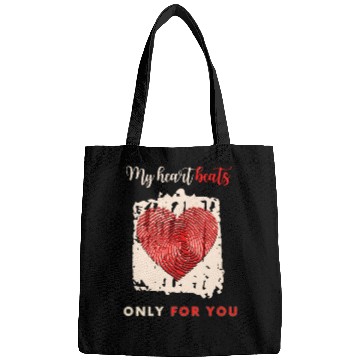 Discover My heart beats only for you Bags
