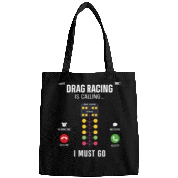 Discover Drag Racing Race Car Phone Display Bags