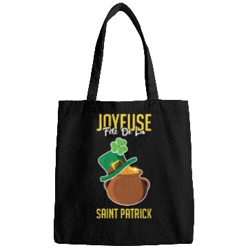 Discover Saint Paddy Shamrock Happy Saint Patrick Day Bags