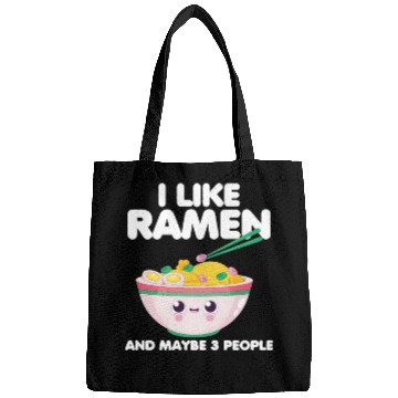 Discover I Like Ramen And Maybe 3 People Bags