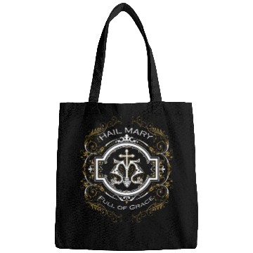 Discover Ave Maria Schubert Latin Mass Blessed Mother Mary Bags
