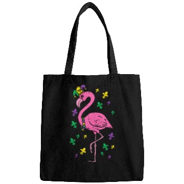 Discover Jester Pink Flamingo Bird Animal Cute Mardi Gras C Bags