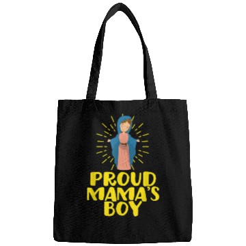 Discover Our Blessed Mary Cute I Love Mama Catholic Gifts Bags