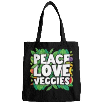 Discover Peace, Love, Veggies Bags