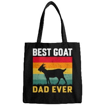 Discover Best Goat Dad Ever Bags