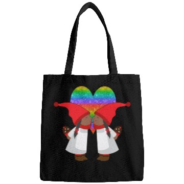 Discover Black Lesbian Gnome Valentines Day Couples Gift Bags