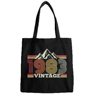 Discover 1983 birthday mountains hiking climbing Bags