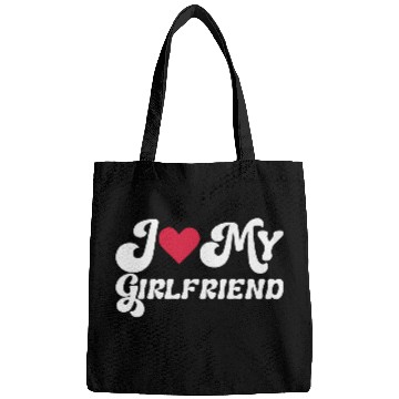 Discover I love my girlfriend Bags
