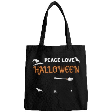 Discover Peace Love Halloween - Halloween Bags
