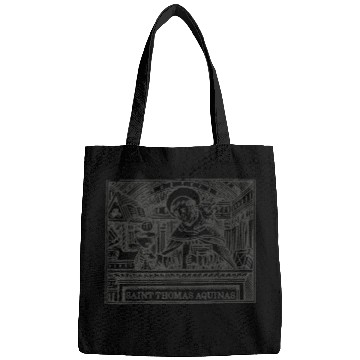 Discover St Thomas Aquinas Patron Saint Students Catholic S Bags
