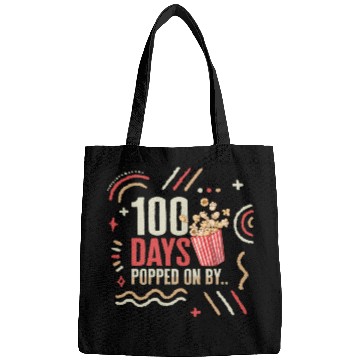 Discover School Bags, 100 Days Popped On By Popcorn Cute