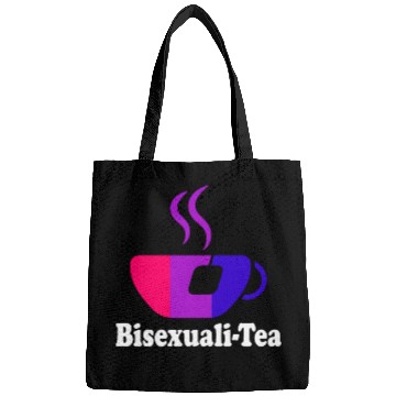 Discover Bisexualitea Teacup Bi Pride Colors Bisexual Aesth Bags