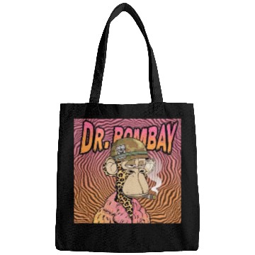 Discover DR BOMBAY, NFT Art, Trippy Monkey Bags