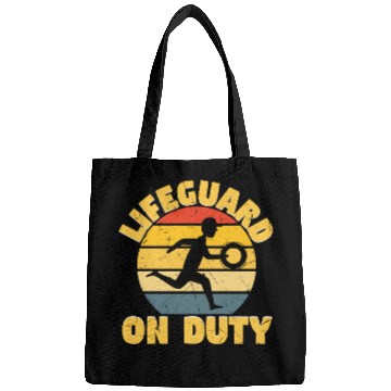 Discover Lifeguard On Duty Distressed Bags