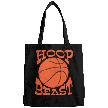 Discover Hoop Beast / slam dunk - funny basketball saying Bags