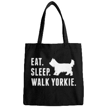 Discover Eat Sleep Walk Yorkshire Terrier Bags
