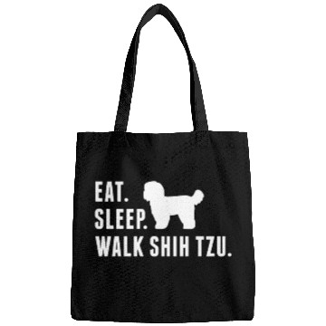 Discover Eat Sleep Walk Shih Tzu Bags