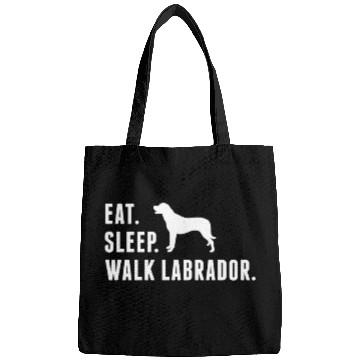 Discover Eat Sleep Walk Labrador Bags