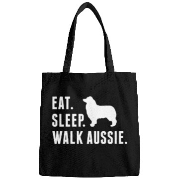 Discover Eat Sleep Walk Australian Shepherd Bags