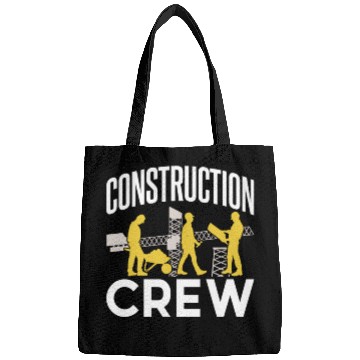 Discover Construction Crew Worker Teamwork Site Bags