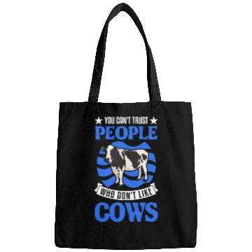 Discover Cow Gift Farmer Cattle Breeder Cows Bags