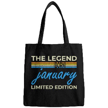 Discover The Legend Born In January Bags