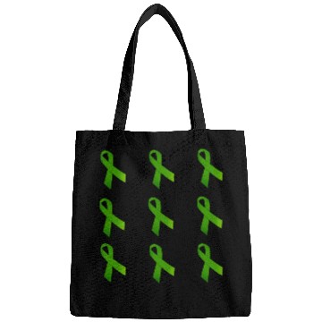 Discover Green Awareness Ribbon Bags