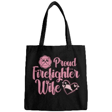 Discover Proud Firefighter Wife Bags