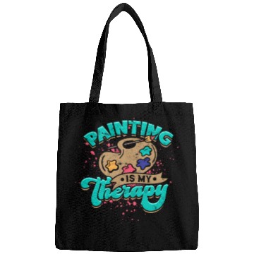Discover Painting is my therapy - Painters Bags