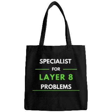 Discover Specialist For Layer 8 Problems (green) Bags