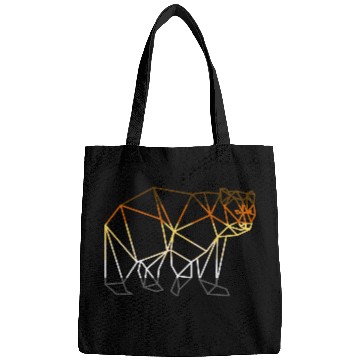 Discover LGBT Bear Bags, LGBT bear Geometric Bear Pride,