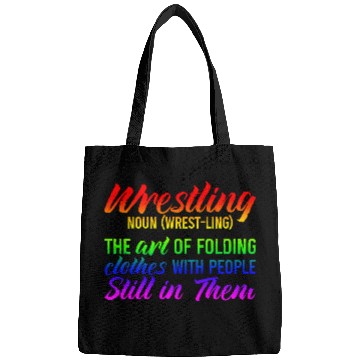 Discover Wrestling, The Art Of Folding Clothes 3 Bags