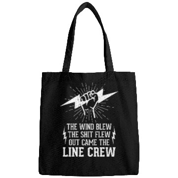 Discover Funny Electrical Lineman Saying Thank A Lineman Bags