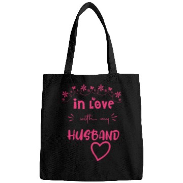 Discover Love with My hasband Cute Valentine day Mom to Be Bags