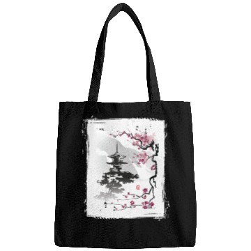 Discover Cherry Blossom Jiin Japan Nature Bags