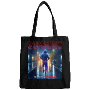 Discover Running Is In My Dna Bags