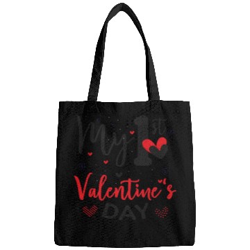 Discover My 1st First Valentines Day Happy Valentines Day Bags